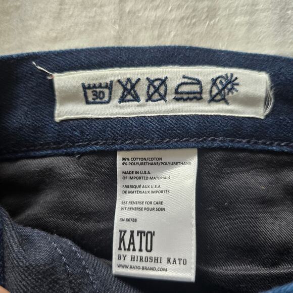 Men's Straight Fit Jeans - Black - Picture 9 of 14